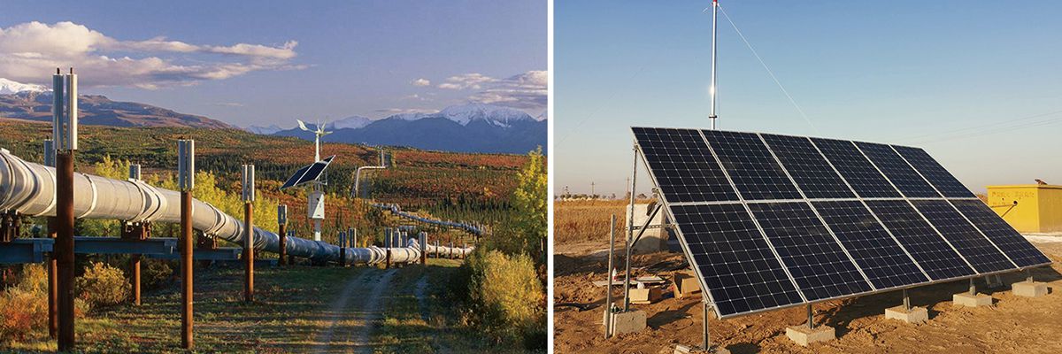 Solar Power Solution for Oil & Gas Fields