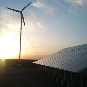 Wind-Solar Complementary Power Plant